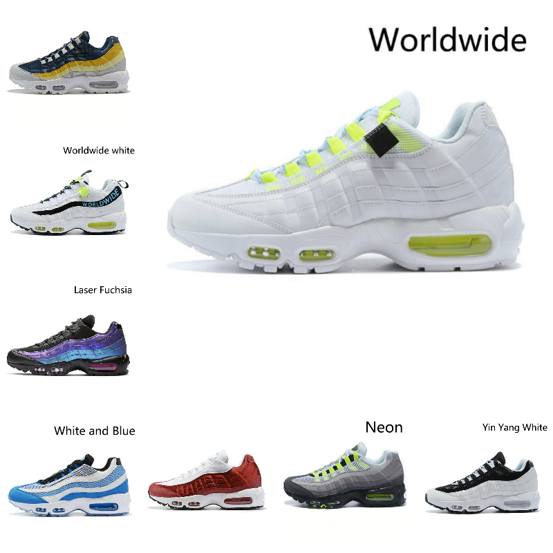 Top Quality 95 Running Shoes Yin Yang OG Airs Solar Triple White Worldwide Seahawks Particle Grey Neon 95s Laser Fuchsia Red Men Women Sports Sneakers Trainers F07, P0030
Top Quality 95 Running Shoes Yin Yang OG Airs Solar Triple White Worldwide Seahawks Particle Grey Neon 95s Laser Fuchsia Red Men Women Sports Sneakers Trainers F07, P0030