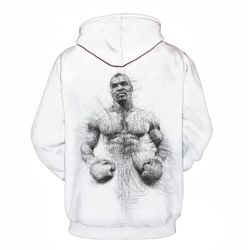 Everyone has a plan Mike Tyson Boxing White Unisex MMA Sports Long Sleeve Hoodie 201020