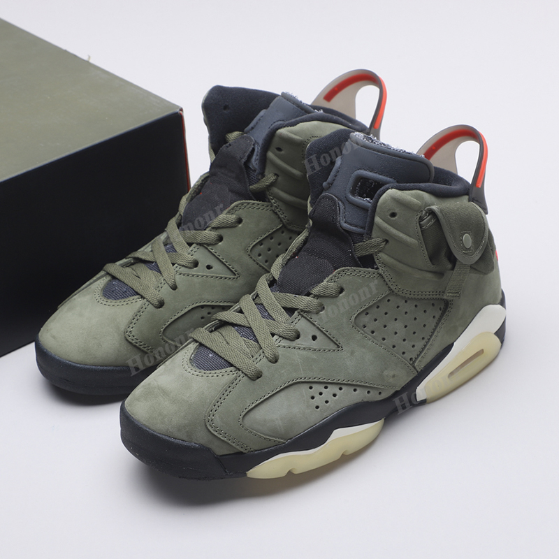 Jumpman 6 Medium Olive Basketball Shoes Classic Travis Scotts 6s High quality OG army green Sneakers Cactus Jack Trainers Men Women running, #1
Jumpman 6 Medium Olive Basketball Shoes Classic Travis Scotts 6s High quality OG army green Sneakers Cactus Jack Trainers Men Women running, #1