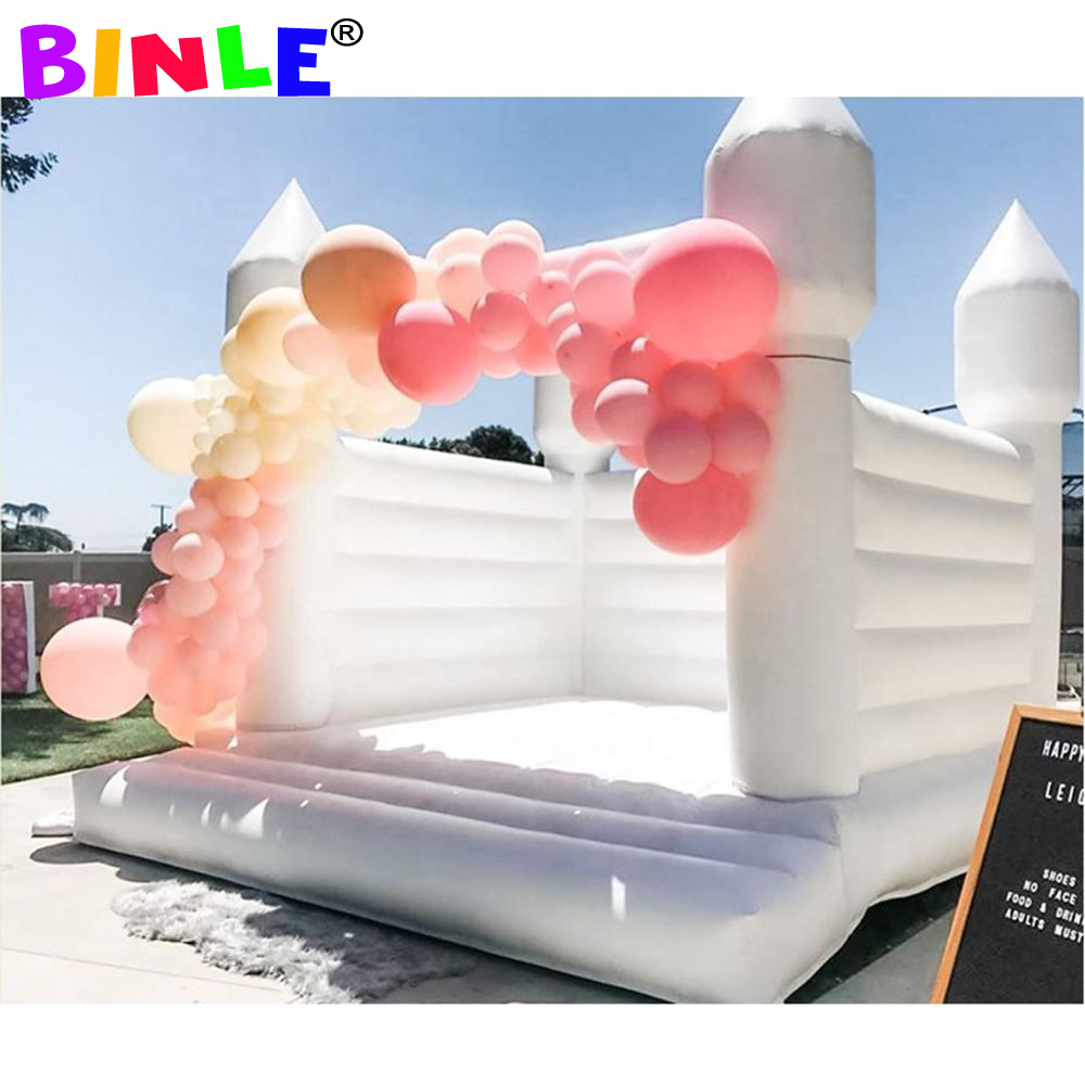 Newest Outdoor Inflatable White Bouncy Jumping Castle wedding bounce castles tent for Playing with adults and children
Newest Outdoor Inflatable White Bouncy Jumping Castle wedding bounce castles tent for Playing with adults and children
