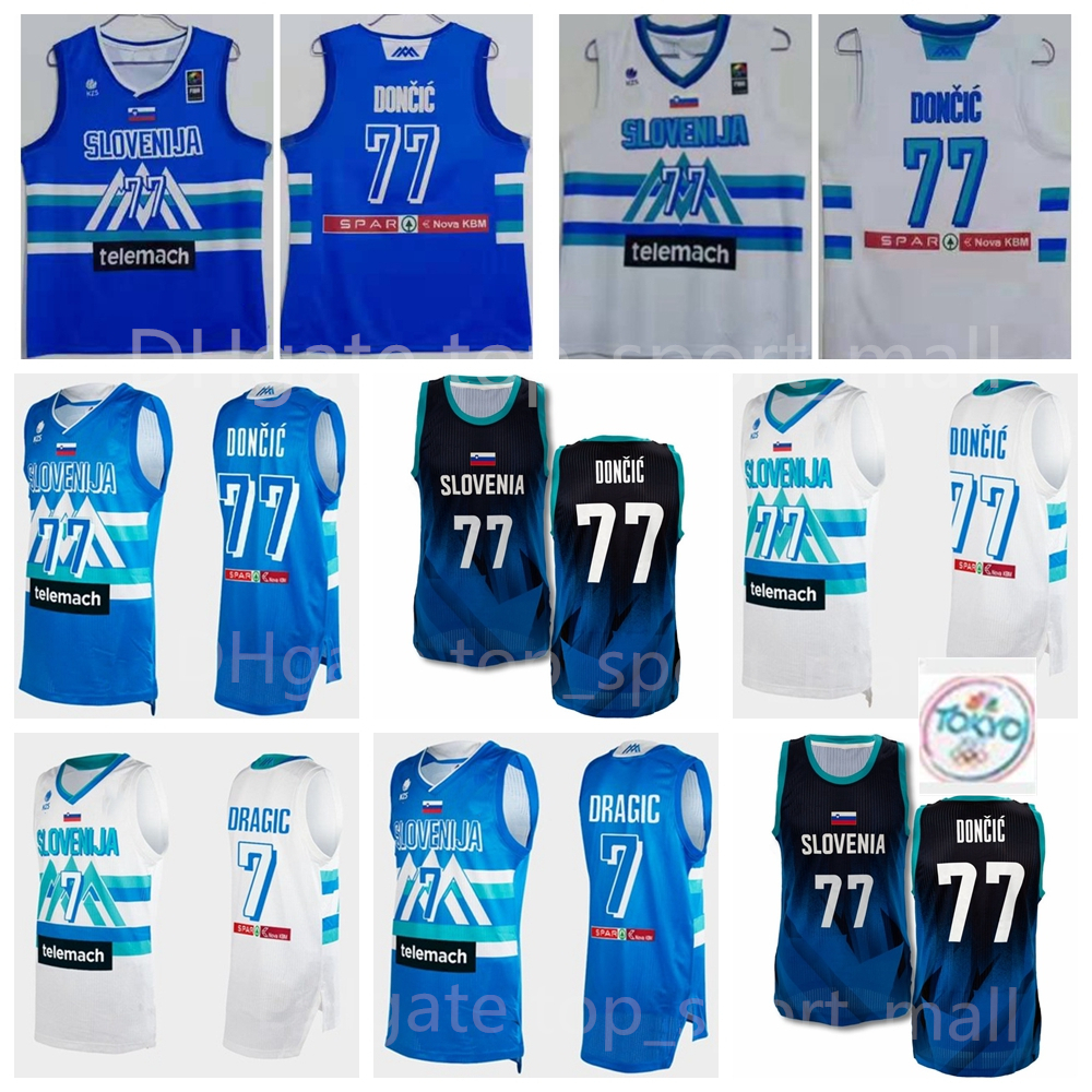 2021 Tokyo Olympics Slovenia Basketball Jersey Luka Doncic 77 30 Goran Dragic 10 Mike TOBEY 31 Vlatko CANCAR 11 Jaka BLAZIC 8 Edo MURIC 6 Aleksej NIKOLIC Men Women Kids, Blue
2021 Tokyo Olympics Slovenia Basketball Jersey Luka Doncic 77 30 Goran Dragic 10 Mike TOBEY 31 Vlatko CANCAR 11 Jaka BLAZIC 8 Edo MURIC 6 Aleksej NIKOLIC Men Women Kids, Blue