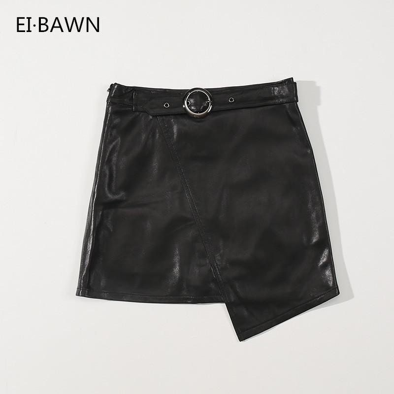 Skirts Women 2021 Leather Skirt Sheepskin Asymmetrical High Waist Mini Short Korean Street Style Genuine Womens, Black
Skirts Women 2021 Leather Skirt Sheepskin Asymmetrical High Waist Mini Short Korean Street Style Genuine Womens, Black
