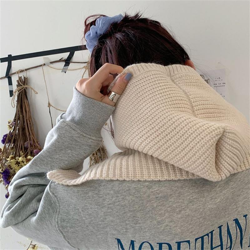 Berets Fashion Winter Womans Hats Beanie Hat Knitted Hooded Neck Collar Adjustable Elastic Cap Girls Windproof Ear Protection, Spring autumn hat
Berets Fashion Winter Womans Hats Beanie Hat Knitted Hooded Neck Collar Adjustable Elastic Cap Girls Windproof Ear Protection, Spring autumn hat