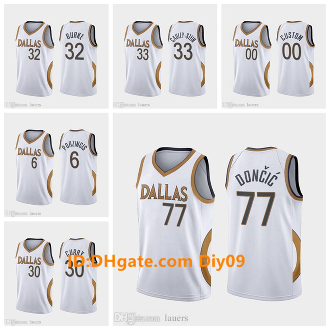 Custom 77 Luka Doncic Dallas Mavericks Jerseys Curry Porzingis Hardaway Jr Burke Cauley New 2020/21 City Basketball Jersey, Black;red
Custom 77 Luka Doncic Dallas Mavericks Jerseys Curry Porzingis Hardaway Jr Burke Cauley New 2020/21 City Basketball Jersey, Black;red