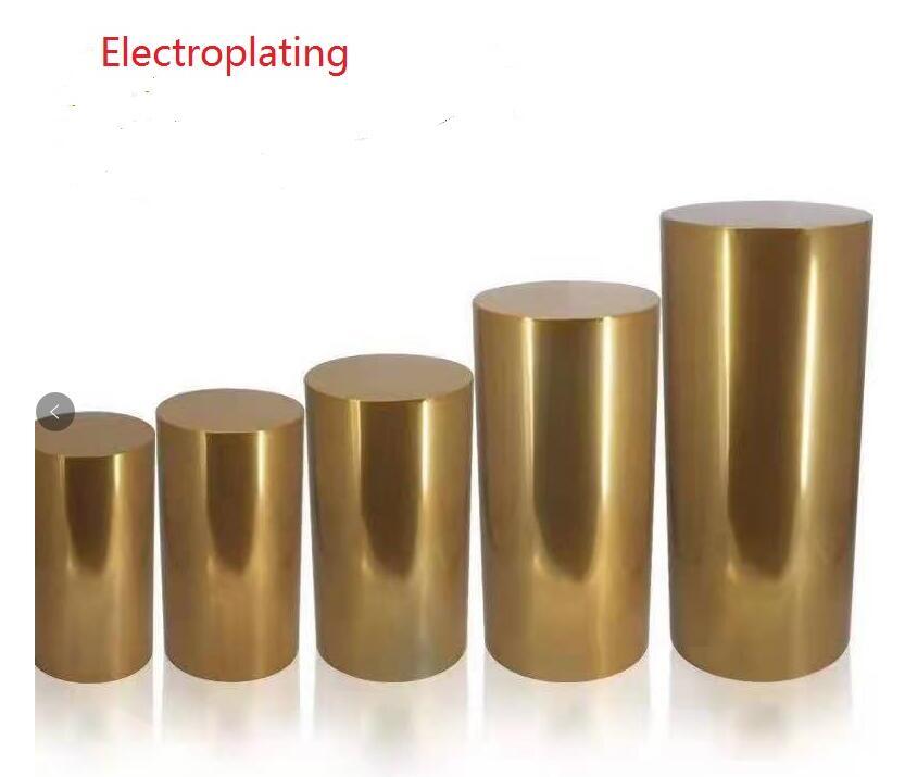 New products Round Cylinder Pedestal Display Art Decor Plinths Pillars for DIY Wedding Decorations Holiday