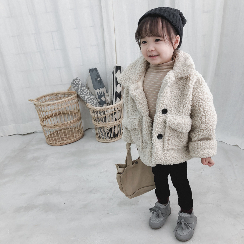 2021 New Winter Children Outerwear Fashion Baby Lamb Wool Jacket Kids Thick Coat for Boys Girls Warm Cotton Cardigan Pndi, Blue;gray
2021 New Winter Children Outerwear Fashion Baby Lamb Wool Jacket Kids Thick Coat for Boys Girls Warm Cotton Cardigan Pndi, Blue;gray