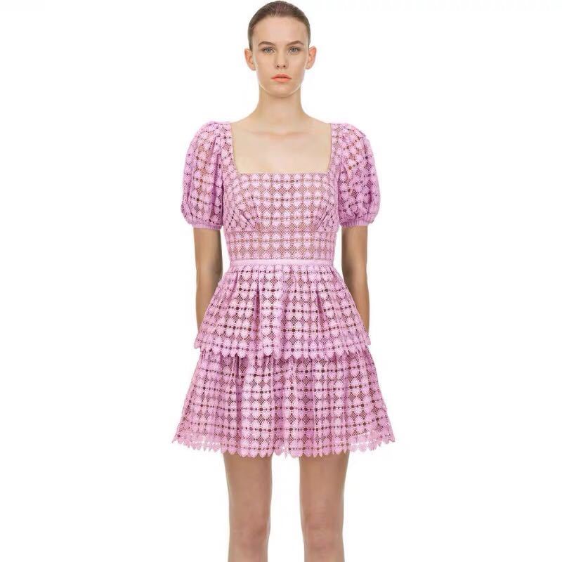 High Quality Runway Women Self Portrait Asymmetrical Chic Dress Patchwork Lace Dot Ladies Party vestido 210525, Lavender
High Quality Runway Women Self Portrait Asymmetrical Chic Dress Patchwork Lace Dot Ladies Party vestido 210525, Lavender