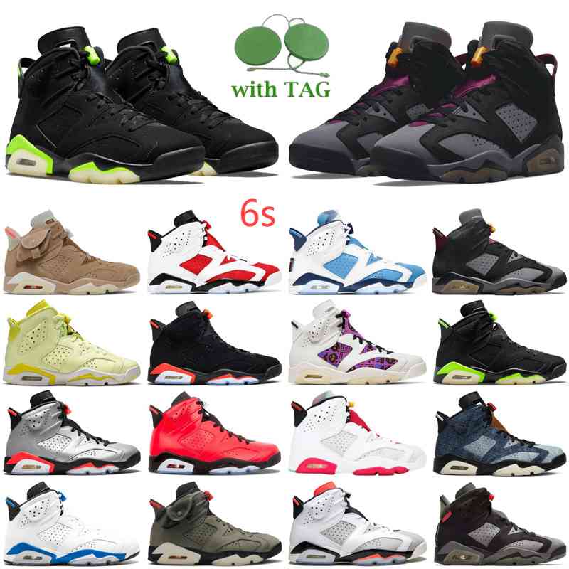 Bordeaux 6 6s men basketball shoes UNC Electric Green British Khaki Carmine Hare DMP Floral Infrared sports sneakers mens trainers, #15 golden harvest
Bordeaux 6 6s men basketball shoes UNC Electric Green British Khaki Carmine Hare DMP Floral Infrared sports sneakers mens trainers, #15 golden harvest