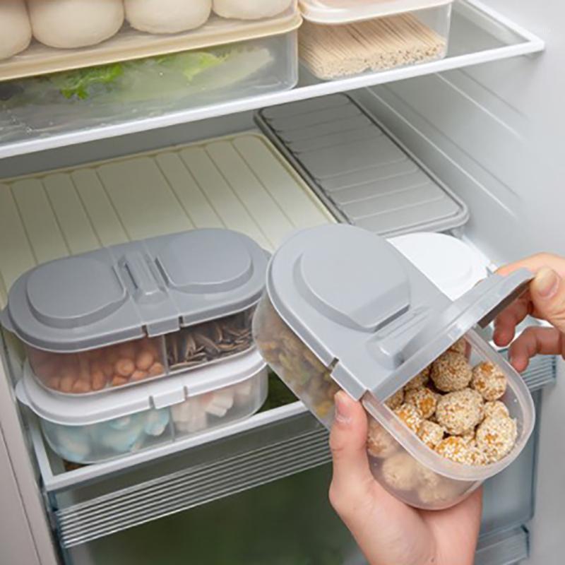 Storage Bottles & Jars Double-Grid Food Sealed Box With Lid Multifunctional Kitchen Container Refrigerator Plastic
Storage Bottles & Jars Double-Grid Food Sealed Box With Lid Multifunctional Kitchen Container Refrigerator Plastic