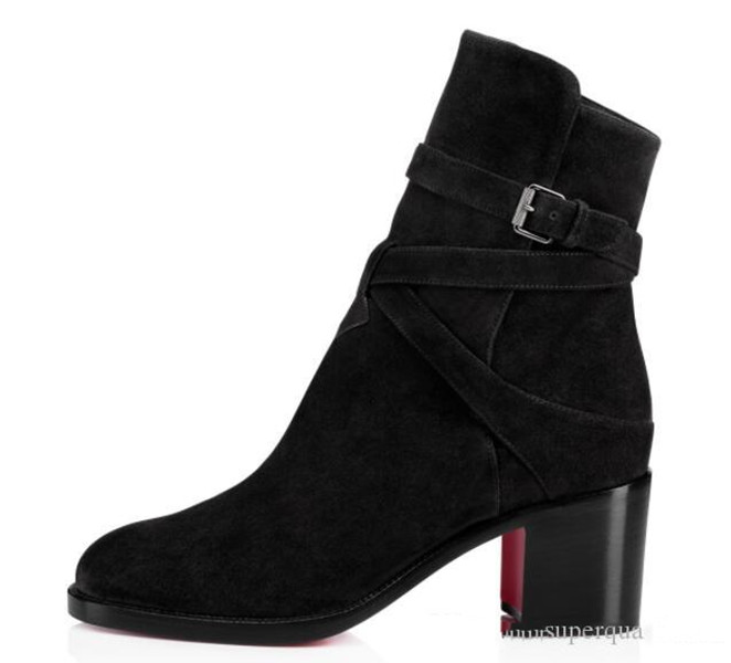 Casual-chic Design Fashion Karistrap Red Bottom Ankle Boots Women Booty Black Leather Ladies Bottes Reds Sole Booties Party Wedding Dress
Casual-chic Design Fashion Karistrap Red Bottom Ankle Boots Women Booty Black Leather Ladies Bottes Reds Sole Booties Party Wedding Dress