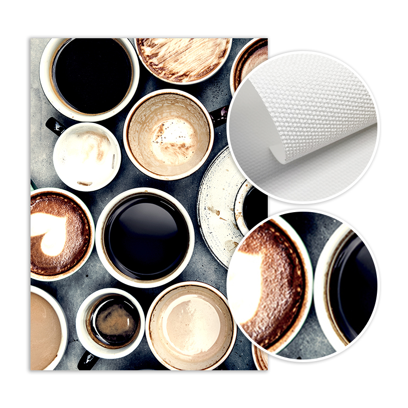 Kitchen Decoration Latte Canvas Painting Coffee Poster Mural Dessert Cafe Restaurant Lounge Picture Bedroom Wall Art Decoration