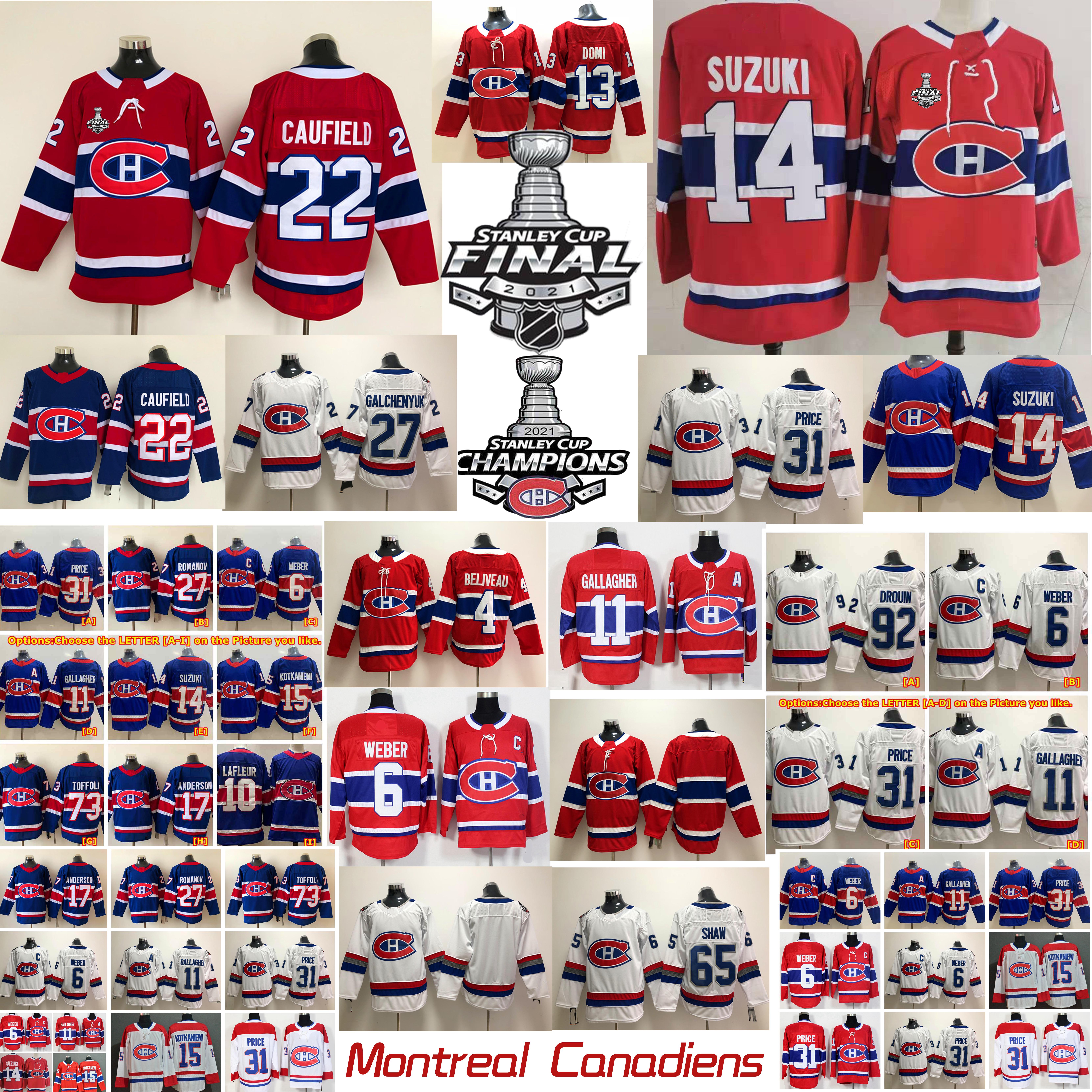 2021 Montreal Canadiens Hockey Jerseys Mens Cole Caufield Jersey Nick Suzuki Carey Price Tyler Toffoli Brendan Gallagher Alexander Romanov Stitched, Blue
2021 Montreal Canadiens Hockey Jerseys Mens Cole Caufield Jersey Nick Suzuki Carey Price Tyler Toffoli Brendan Gallagher Alexander Romanov Stitched, Blue