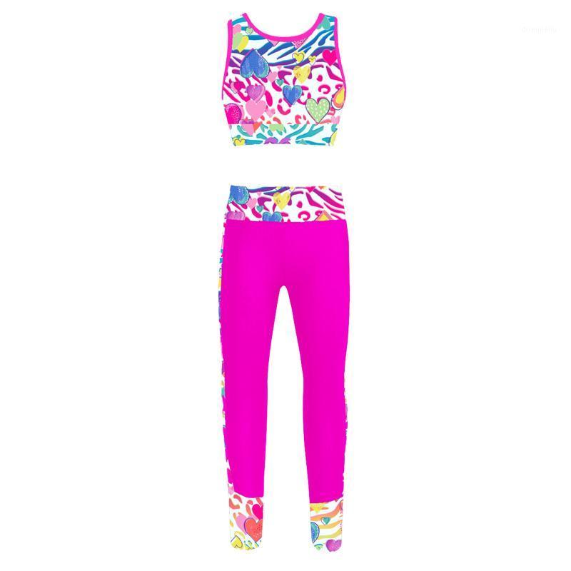 Running Sets Kids Girls Gymnastics&Dancewear Outfit Digital Print Sleeveless Mesh Racer Back Tanks Crop Top With Leggings Children Tracksuit, Black;blue
Running Sets Kids Girls Gymnastics&Dancewear Outfit Digital Print Sleeveless Mesh Racer Back Tanks Crop Top With Leggings Children Tracksuit, Black;blue