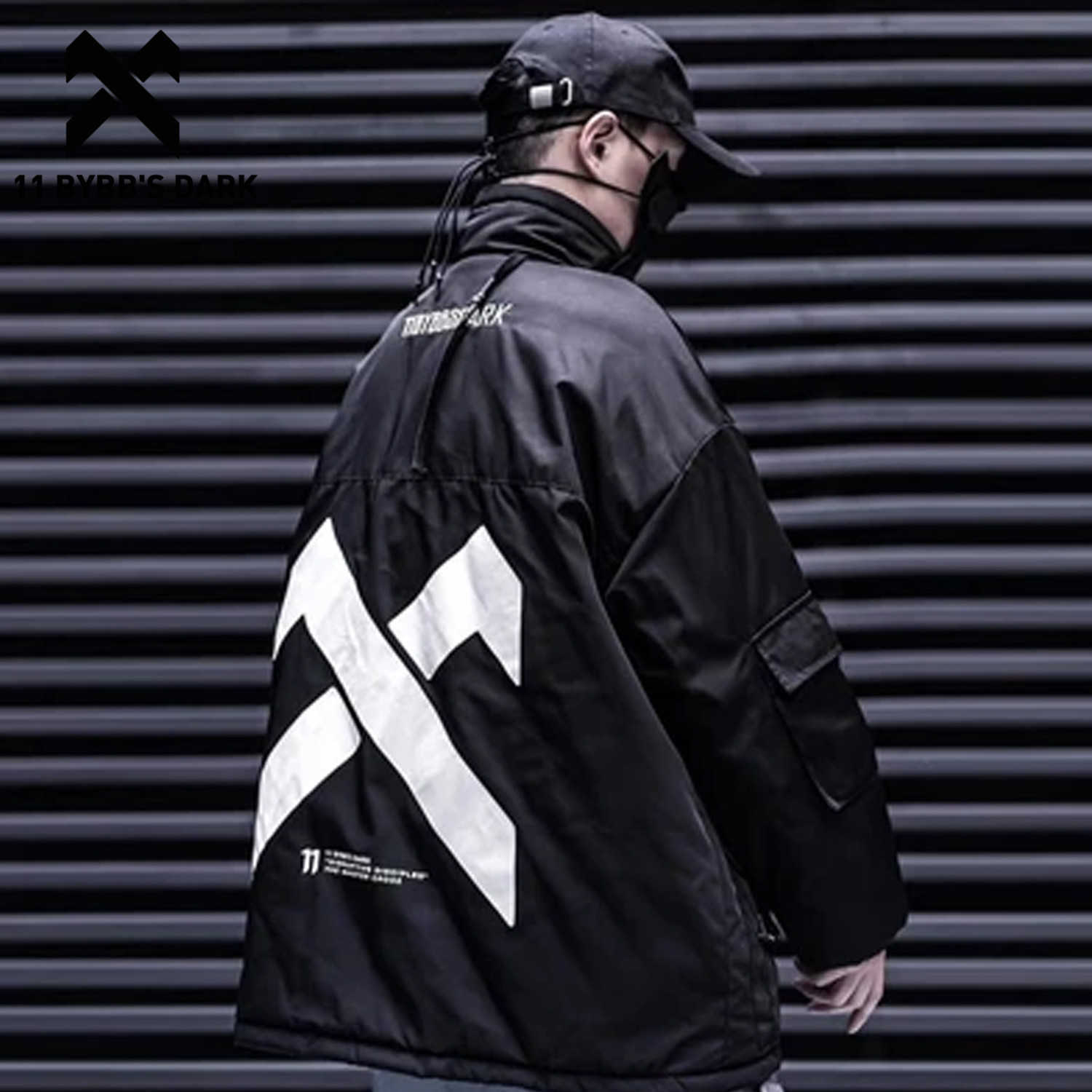 11 BYBB'S DARK Men Winter Warm Coats Jacket Multi Pockets Patchwork Parkas Hip Hop Thick Jackets Cargo Windbreaker Streetwear X0901, Black;brown
11 BYBB'S DARK Men Winter Warm Coats Jacket Multi Pockets Patchwork Parkas Hip Hop Thick Jackets Cargo Windbreaker Streetwear X0901, Black;brown