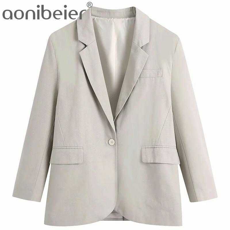 OL Style Office Lady Loose Blazers Summer Fashion Single Button Women Casual Suit Jacket Female Long Tops Grey 210604, Pants
OL Style Office Lady Loose Blazers Summer Fashion Single Button Women Casual Suit Jacket Female Long Tops Grey 210604, Pants