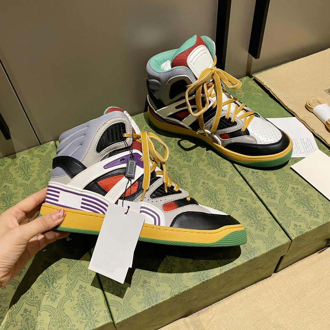 2021 Luxury Designer Women Men Shoes Basket High-top Sneakers A2 Contrast Color Ankle Mesh Thickening Sport Shoe Fashion Comfortable Top Quality With Box Size 35-45, Color 4
2021 Luxury Designer Women Men Shoes Basket High-top Sneakers A2 Contrast Color Ankle Mesh Thickening Sport Shoe Fashion Comfortable Top Quality With Box Size 35-45, Color 4