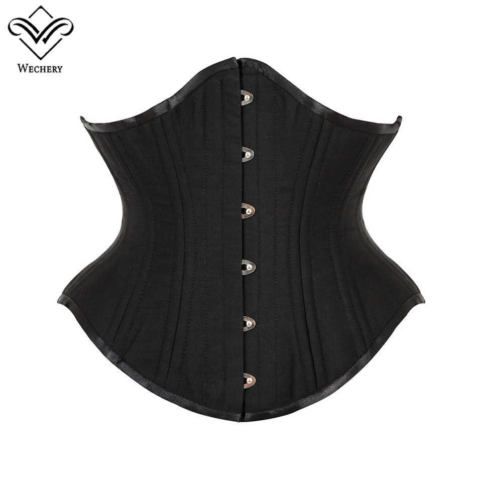 Lace Up Waist Trainer Control Cinchers Women Wide Girdle Back Support Steel Boned Underbust Corset Tops Slimming Reducing Belts H1018, Black
Lace Up Waist Trainer Control Cinchers Women Wide Girdle Back Support Steel Boned Underbust Corset Tops Slimming Reducing Belts H1018, Black