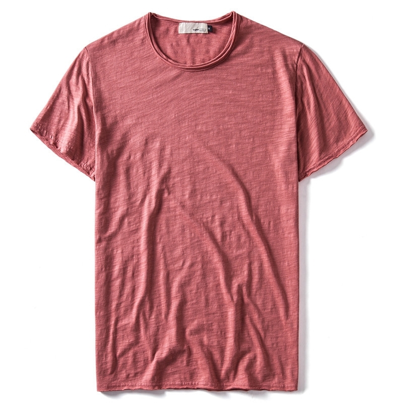 Summer 100% cotton T shirt Men Casual Soft Fitness Shirt Men T Shirt Tops Tee Shirts O Neck Short Sleeve Tshirt Men T200224