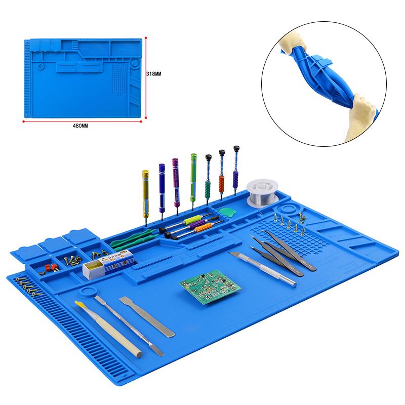 Kennels & Pens Large Size Welding Pad With Magnetic Heat Iinsulation Repair Silicone Work For Electronic Computer Mobile Phone DIY
Kennels & Pens Large Size Welding Pad With Magnetic Heat Iinsulation Repair Silicone Work For Electronic Computer Mobile Phone DIY
