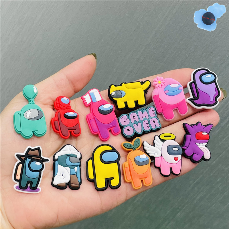 Hot Game Robot 1lot 13Pcs PVC shoe charms jibbtz for clog Babe Accessories shoes ornaments Decorations as promotional Gift DIY Bracelets Backpack
Hot Game Robot 1lot 13Pcs PVC shoe charms jibbtz for clog Babe Accessories shoes ornaments Decorations as promotional Gift DIY Bracelets Backpack