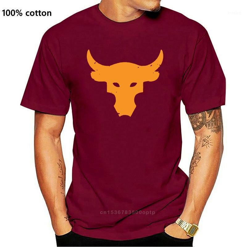 Men's T-Shirts Brahma Bull T Shirt The Rock Project Gym1, Yellowlb8654