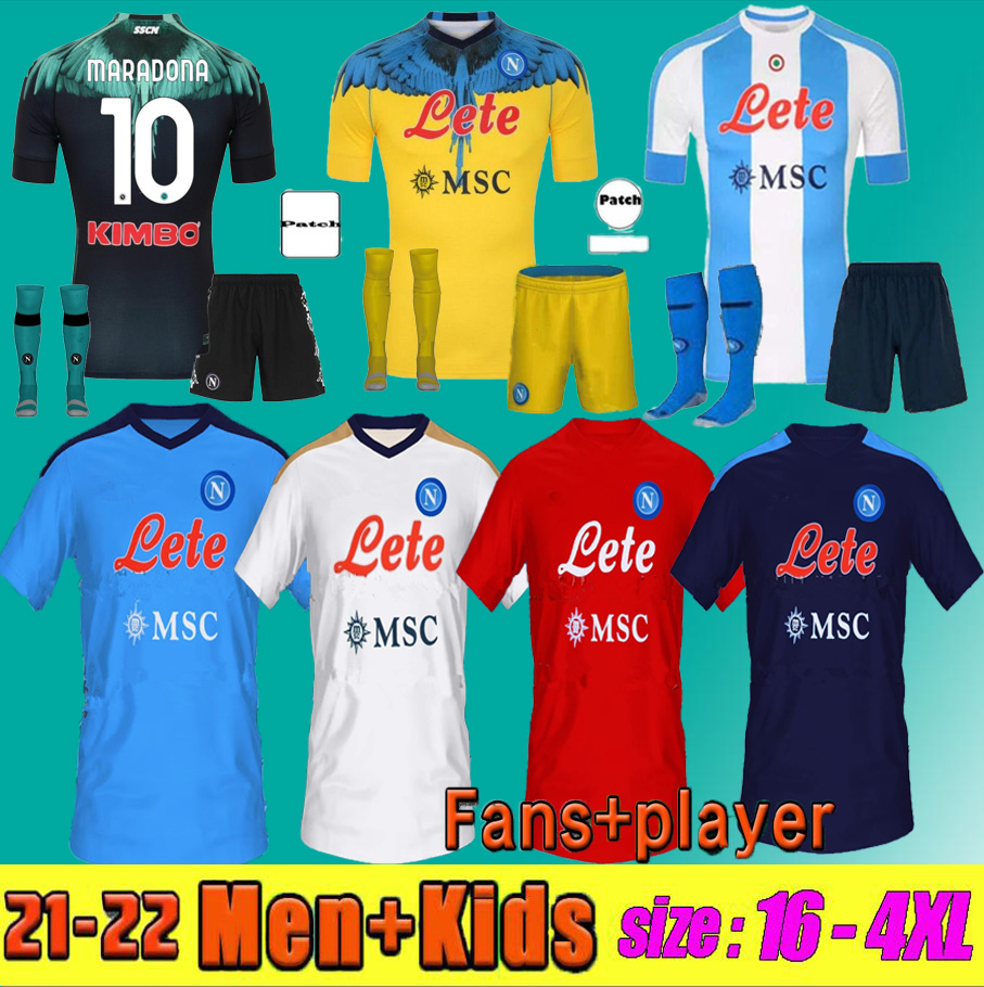 men + kids kit 20 21 napoli maradona soccer jersey home 2122 Naples ZIELINSKI INSIGNE MERTENS HAMSIK CALLEJON ROG football shirt Fans Player version uniforms
men + kids kit 20 21 napoli maradona soccer jersey home 2122 Naples ZIELINSKI INSIGNE MERTENS HAMSIK CALLEJON ROG football shirt Fans Player version uniforms