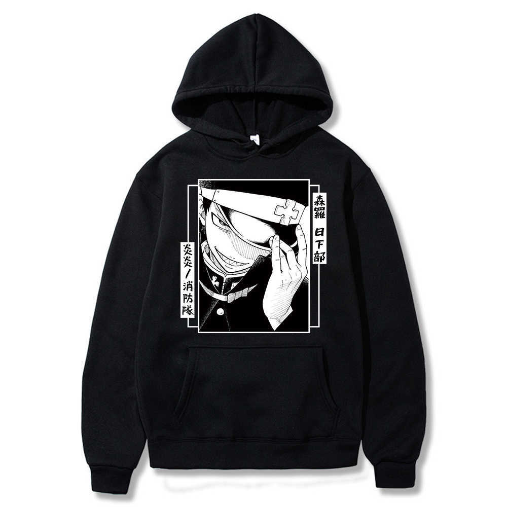 2021 Anime Fire Force Hoodie Shinra Kusakabe Akitaru Obi Graphic Hoodie Men Women Long Sleeve Harajuku Pullover Y0802, Black
2021 Anime Fire Force Hoodie Shinra Kusakabe Akitaru Obi Graphic Hoodie Men Women Long Sleeve Harajuku Pullover Y0802, Black