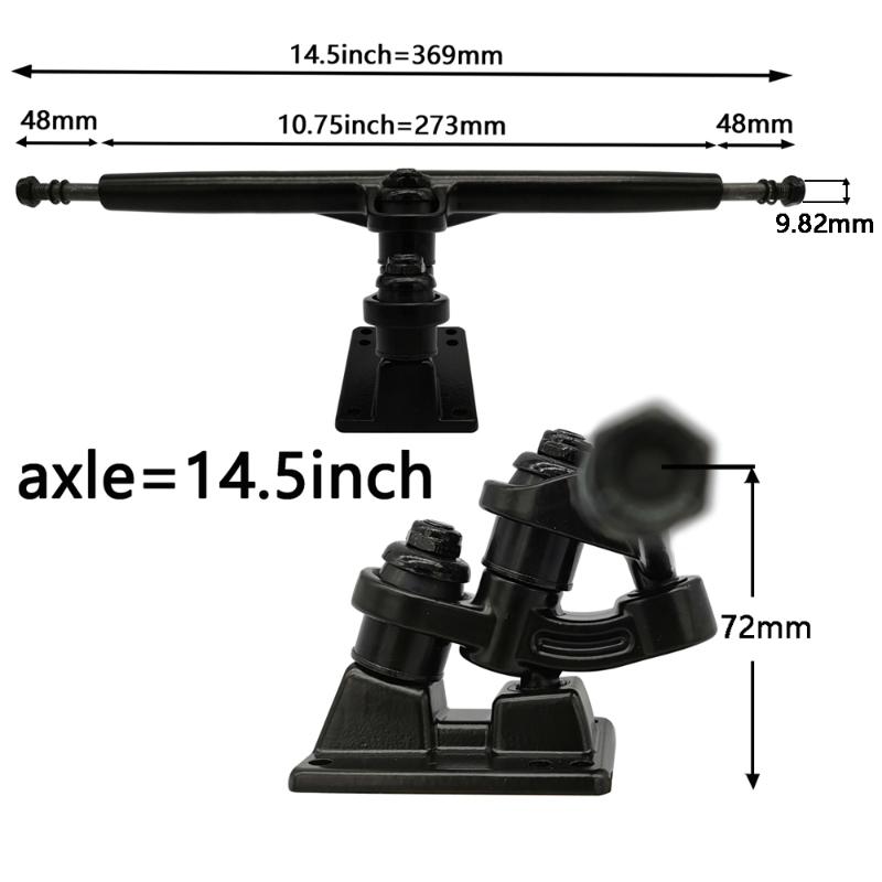 369mm length double floor long electric skateboard trucks mountain electric skateboard truck longboard trucks gravity casting, Only one piece
369mm length double floor long electric skateboard trucks mountain electric skateboard truck longboard trucks gravity casting, Only one piece