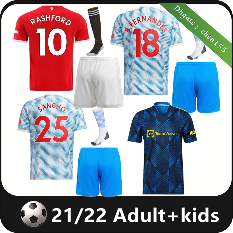 2021 2022 Adult kids kit Manchester soccer jerseys CAVANI UNITED FERNANDES RASHFORD POGBA UTD football shirt 21 22 SANCHO men uniform, 21/22 3rd
2021 2022 Adult kids kit Manchester soccer jerseys CAVANI UNITED FERNANDES RASHFORD POGBA UTD football shirt 21 22 SANCHO men uniform, 21/22 3rd