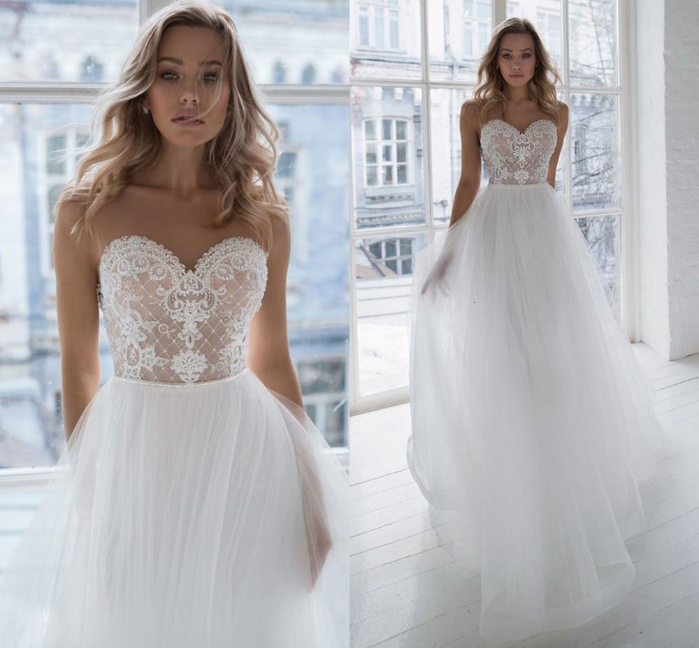 New Hot Es 2021 Vestido Novia Sweetheart Sheer Strap Pearls Applique Bridal Wedding Gowns Robe De Mariage O73c, White
New Hot Es 2021 Vestido Novia Sweetheart Sheer Strap Pearls Applique Bridal Wedding Gowns Robe De Mariage O73c, White