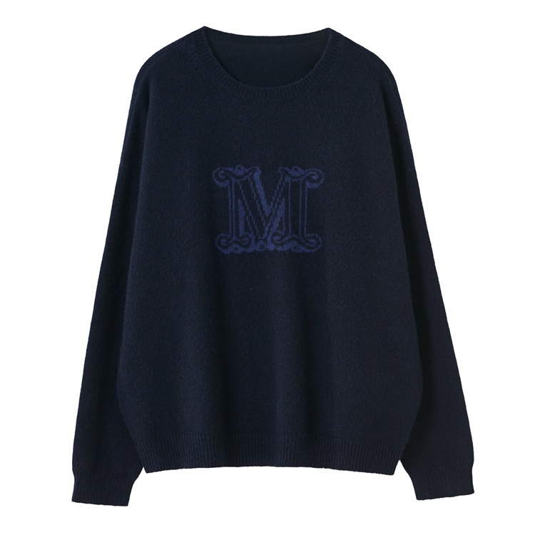 O-Neck casual loose women's sweater cashmere wool sweater Long sleeve pullover winter Trend new product 210218