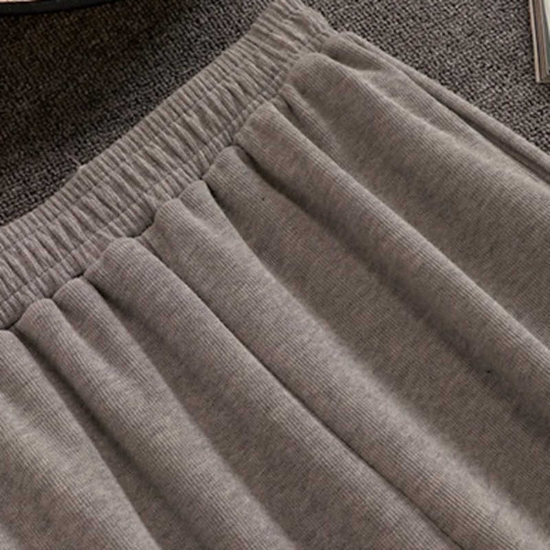 DEAT Women Black Hooded Sweater Long Pants Arrivals Two Piece Set Temperament Fashion Spring Summer 11D776 210709