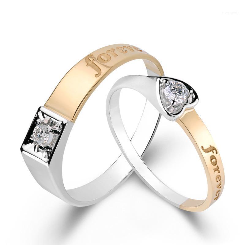 Cluster Rings 14K Au585 Yellow White Gold Ring Lovers Wedding Anniversary Engagement Forever Heart Round Moissanite Diamond TRENDY1
Cluster Rings 14K Au585 Yellow White Gold Ring Lovers Wedding Anniversary Engagement Forever Heart Round Moissanite Diamond TRENDY1