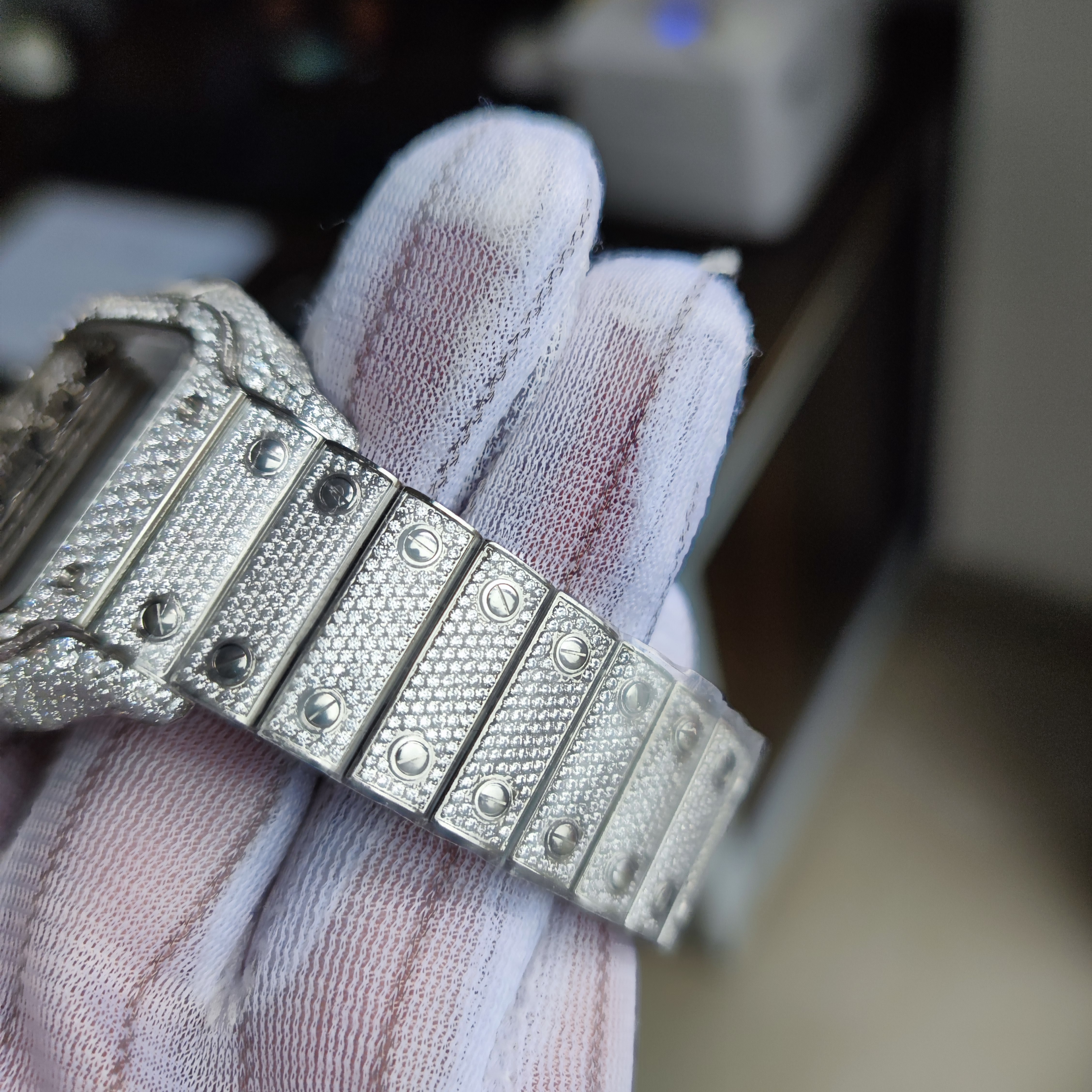 40mm Top quality Newest men watch bracelet Roman Arab hour maker Diamonds Dial Automatic Mens wristwatch stainless Steel Diamond Iced Out Full classic sapphire
40mm Top quality Newest men watch bracelet Roman Arab hour maker Diamonds Dial Automatic Mens wristwatch stainless Steel Diamond Iced Out Full classic sapphire