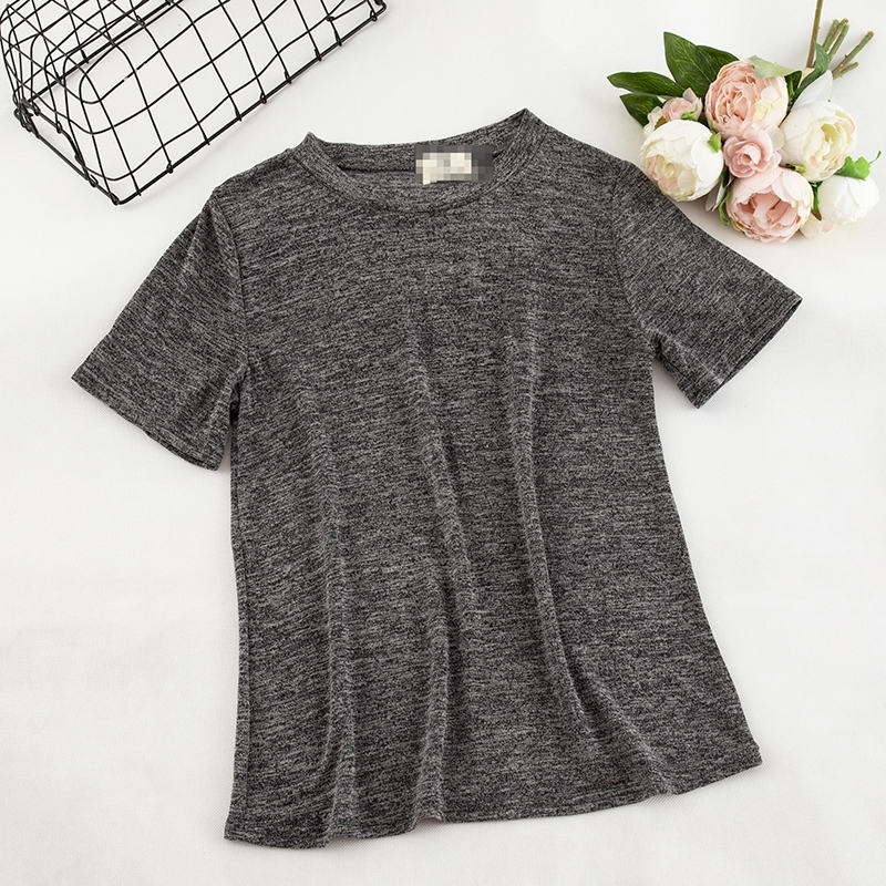 New Women's Sets Shortsleeved Tshirt High Waist Loose Show Thin Fashion Broadlegged Casual Trouser Suit Women's Clothing T200817