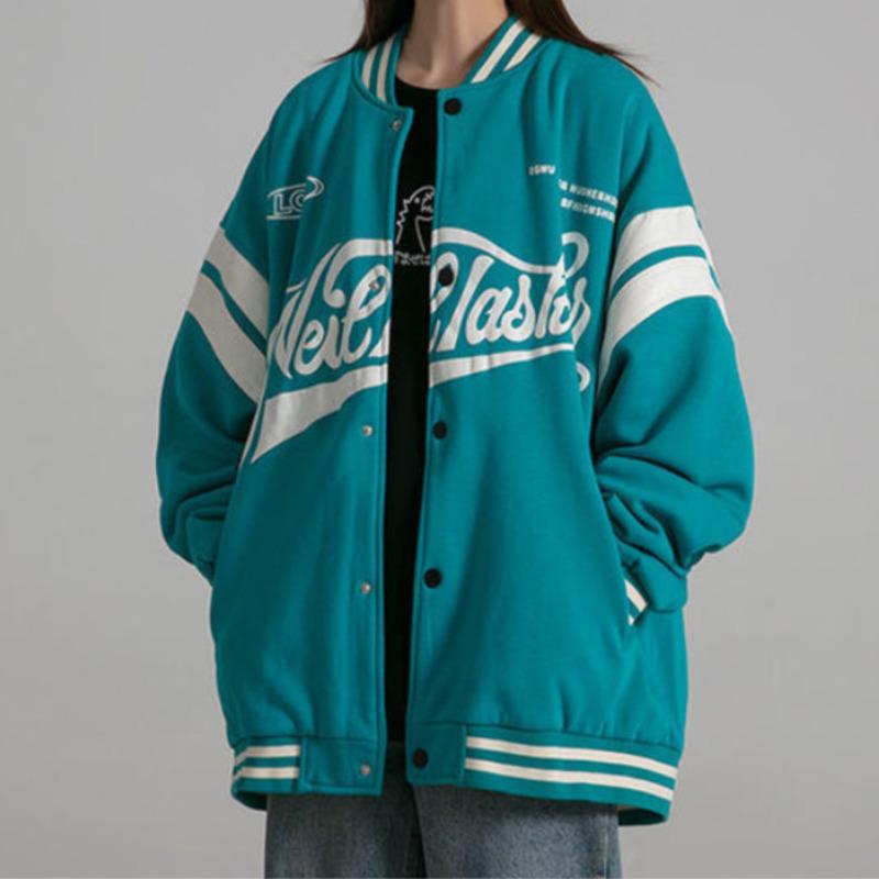 Women's Jackets Autumn Japanese Letter Printed Coat Baseball Jacket Uniform Bomber Clothes Female Harajuku Streetwear Girls Plus Size Goth R, Black;brown
Women's Jackets Autumn Japanese Letter Printed Coat Baseball Jacket Uniform Bomber Clothes Female Harajuku Streetwear Girls Plus Size Goth R, Black;brown