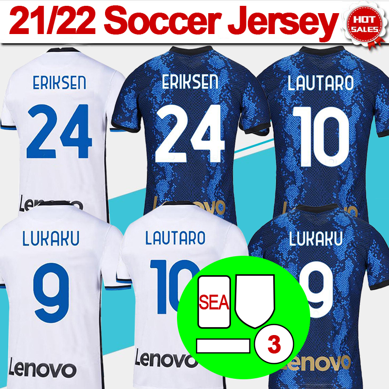 #9 LUKAKU Home Soccer Jersey 2021/2022 #10 LAUTARO #20 ERIKSEN Away White Soccer Shirt 21/22 #20 CALHANOGLU #37 SKRINIAR Football Uniform, No name no number
#9 LUKAKU Home Soccer Jersey 2021/2022 #10 LAUTARO #20 ERIKSEN Away White Soccer Shirt 21/22 #20 CALHANOGLU #37 SKRINIAR Football Uniform, No name no number