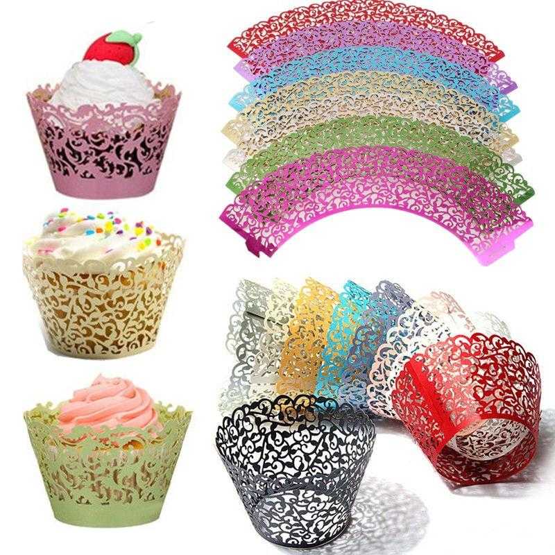 Other Event & Party Supplies 50pcs Laser Cut Cupcake Wrappers Decor Birthday Wrapper Wedding Decoration Baby Shower Handmade Cake
Other Event & Party Supplies 50pcs Laser Cut Cupcake Wrappers Decor Birthday Wrapper Wedding Decoration Baby Shower Handmade Cake