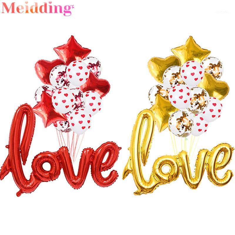 Party Decoration 12-17pcs Red Heart Star Confetti Latex Balloons Set Happy Wedding Decor Valentine's Day Anniversary Birthday Decorations
Party Decoration 12-17pcs Red Heart Star Confetti Latex Balloons Set Happy Wedding Decor Valentine's Day Anniversary Birthday Decorations