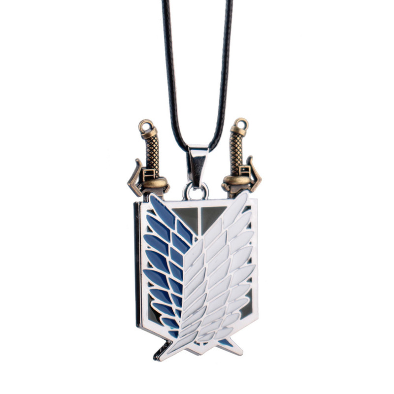 a piece of anime cosplay electroplating necklace with pendant fashion casual gift anniversary party, Silver
a piece of anime cosplay electroplating necklace with pendant fashion casual gift anniversary party, Silver