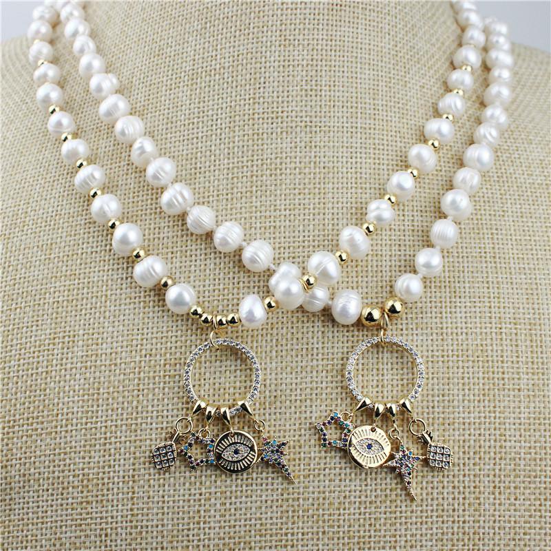 Pendant Necklaces 16inch 5pcs/lot Design Freshwater Pearl Necklace,cute Cubic Zircon Charm Jewelry, Necklace Wholesale
Pendant Necklaces 16inch 5pcs/lot Design Freshwater Pearl Necklace,cute Cubic Zircon Charm Jewelry, Necklace Wholesale