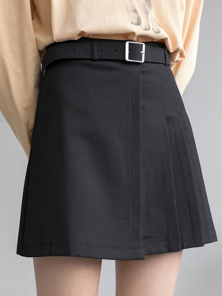 Skirts Suit Short Skirt Black Pleated High Waist College Style Female Irregular Work Wear, Black skirt
Skirts Suit Short Skirt Black Pleated High Waist College Style Female Irregular Work Wear, Black skirt