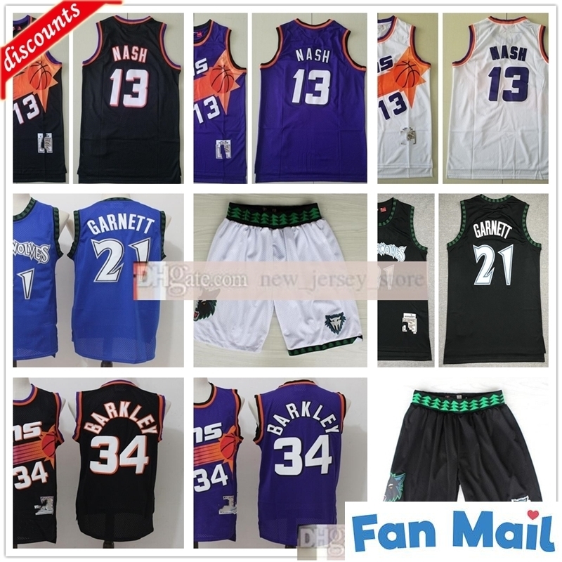 Retro Kevin Black 21 Garnett Jerseys Cheap 13 Steve 34 Charles Nash Barkley Jerseys Best Quality White Purple Black for Man, As the picture
Retro Kevin Black 21 Garnett Jerseys Cheap 13 Steve 34 Charles Nash Barkley Jerseys Best Quality White Purple Black for Man, As the picture