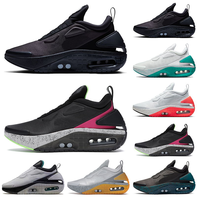 Adapt Auto Running Shoes Men Women Sneakers Triple Black Motherboard Jetstream Infrared Laser Fuchsia Green Outdoor Sports Trainers, Item #1
Adapt Auto Running Shoes Men Women Sneakers Triple Black Motherboard Jetstream Infrared Laser Fuchsia Green Outdoor Sports Trainers, Item #1