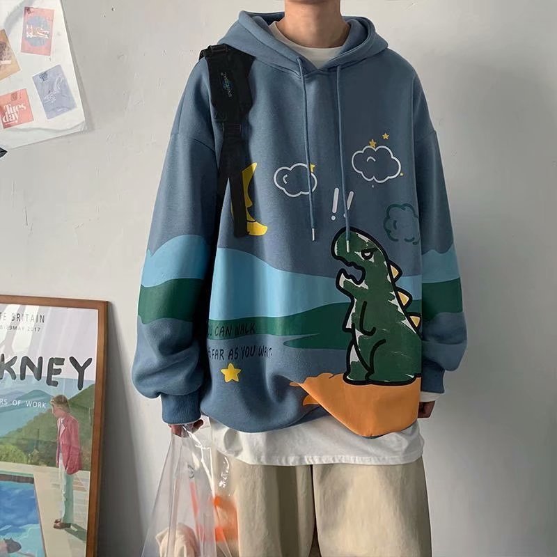 Winter Hoodie Women's Hip Hop Loose Hoodie Oversized Casual Letter Print Sweatshirt Women's Long Sleeve Top Printed Couple Wear 201126