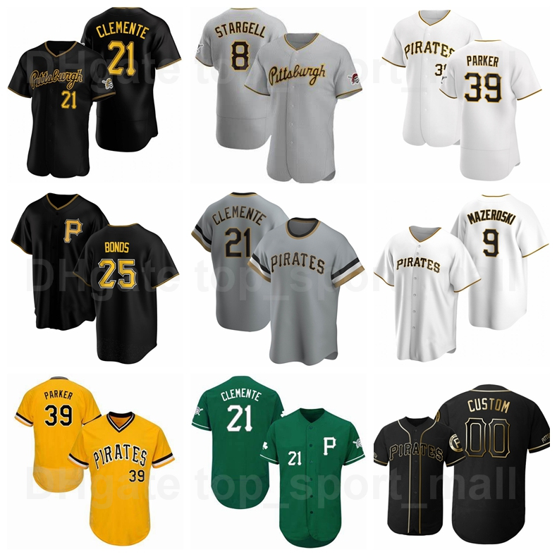Baseball 21 Roberto Clemente Jersey 8 Willie Stargell 39 Dave Parker 25 Barry Bonds 9 Bill Mazeroski Cooperstown Flexbase Team Man Woman Youth, Women
Baseball 21 Roberto Clemente Jersey 8 Willie Stargell 39 Dave Parker 25 Barry Bonds 9 Bill Mazeroski Cooperstown Flexbase Team Man Woman Youth, Women