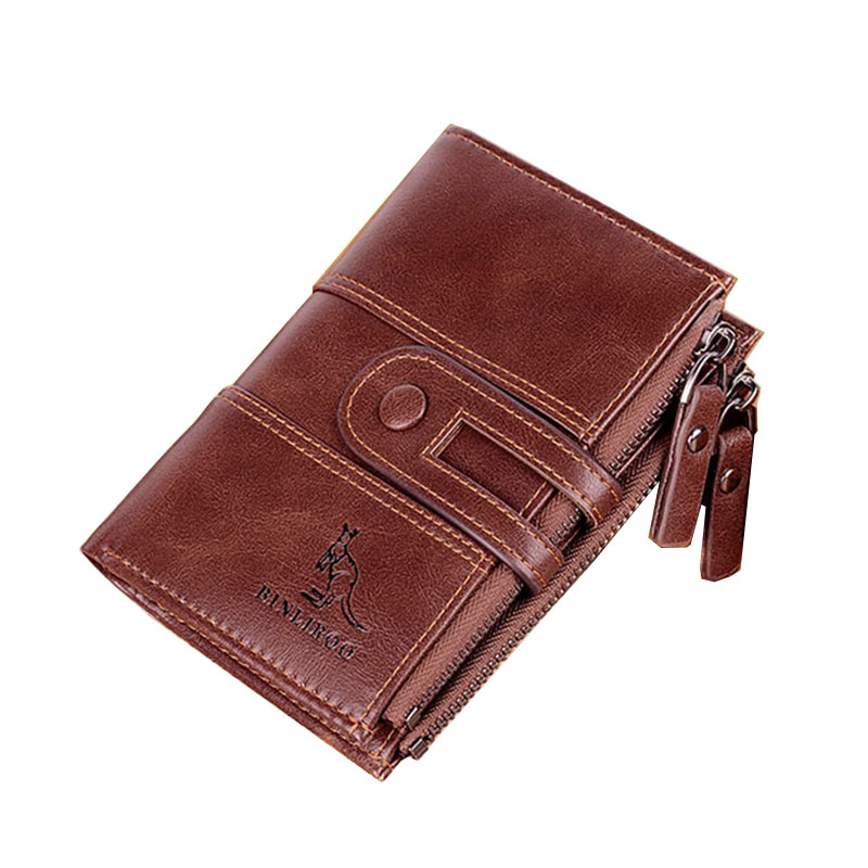 Man Purses Leather Vertical Zipper Business Card Holder Money Bag Blocking High Quality Wallets, Black
Man Purses Leather Vertical Zipper Business Card Holder Money Bag Blocking High Quality Wallets, Black