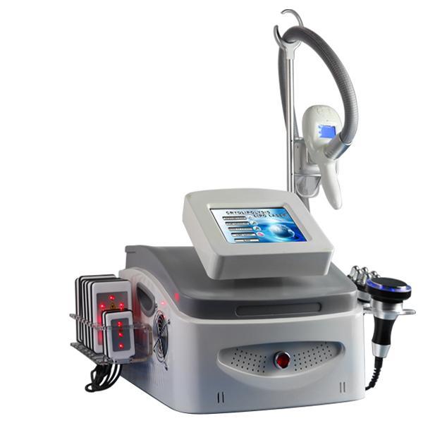 4 in 1 Lipo Cavitation Radio Frequency Cryolipolisis Slimming Machine Cryotherapy Fat Freezing Beauty Device