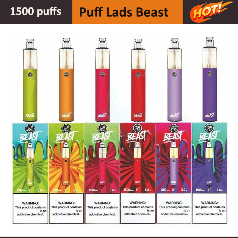 Puff Labs Beast Disposable Vape Pod Device 1500 Puffs with Code Bang XXL Puff Bar Plus Disposable E Cigarette Kit
Puff Labs Beast Disposable Vape Pod Device 1500 Puffs with Code Bang XXL Puff Bar Plus Disposable E Cigarette Kit