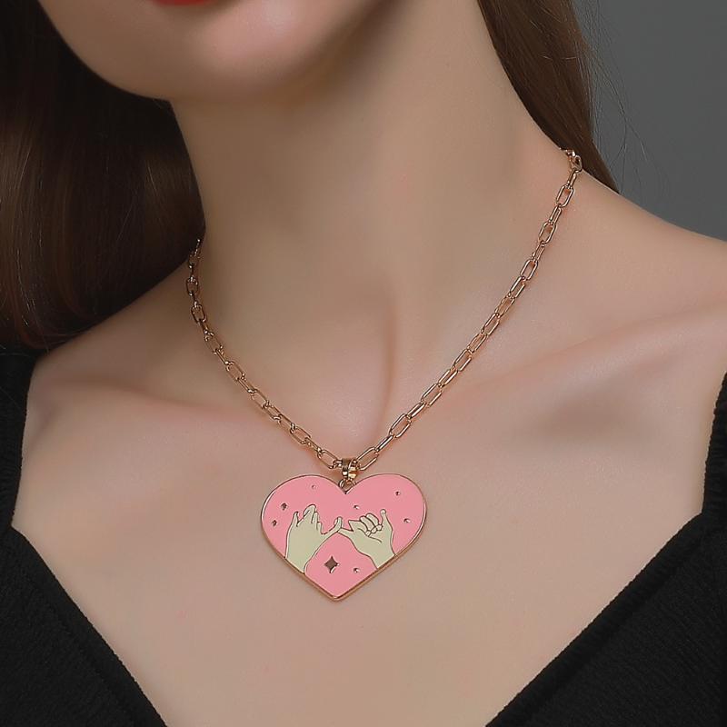 Pendant Necklaces Fashion Friends Love Couple Necklace 2 Pcs/ Set Rainbow Heart BFF Good Friendship Party Jewelry Gift
Pendant Necklaces Fashion Friends Love Couple Necklace 2 Pcs/ Set Rainbow Heart BFF Good Friendship Party Jewelry Gift